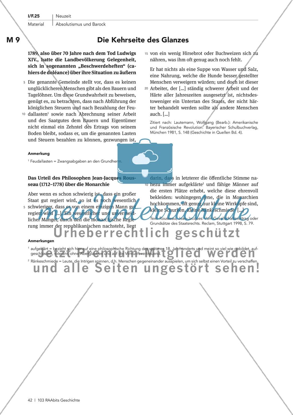 Besonderheiten der Ständegesellschaft Preview 20