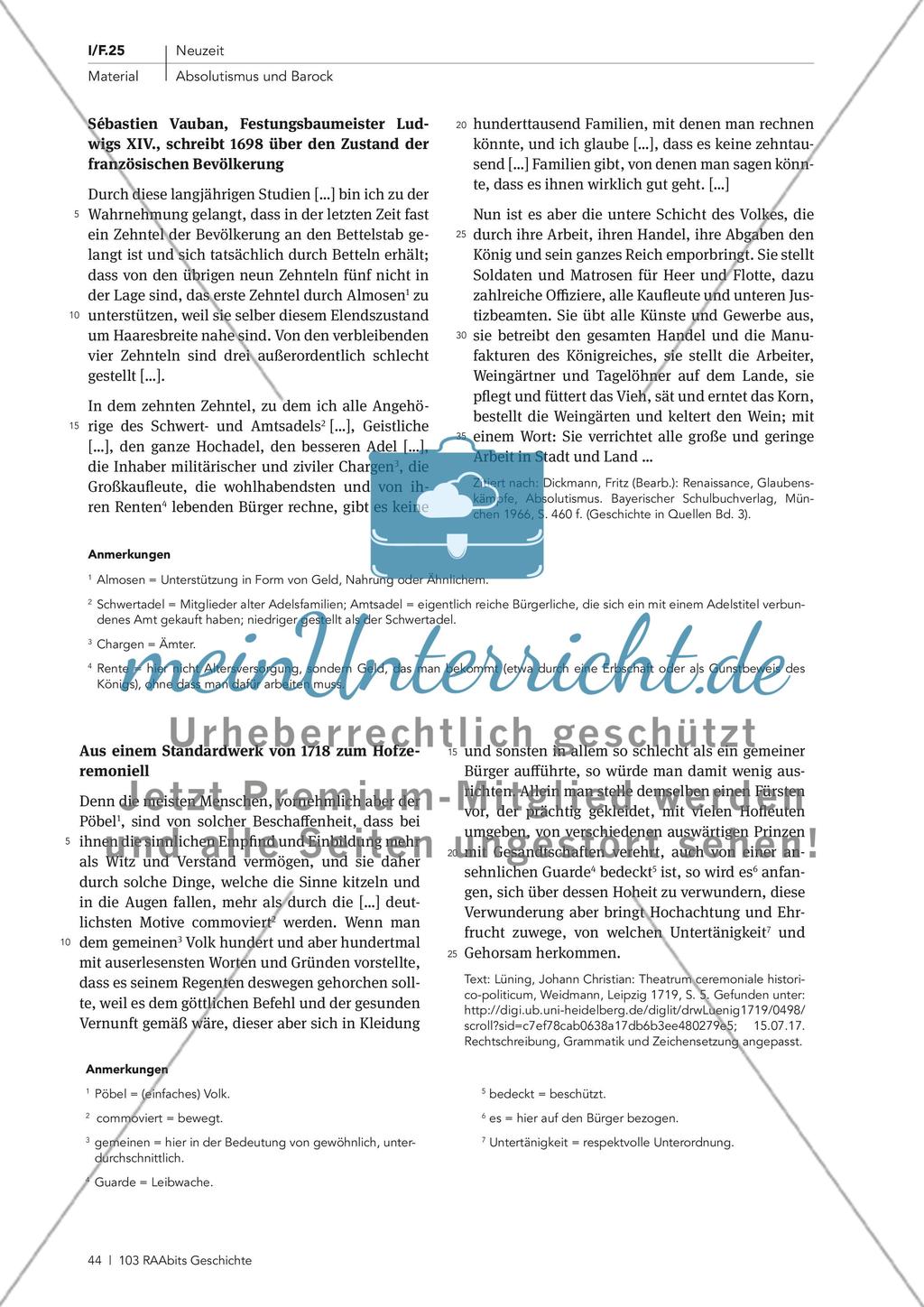 Besonderheiten der Ständegesellschaft Preview 22