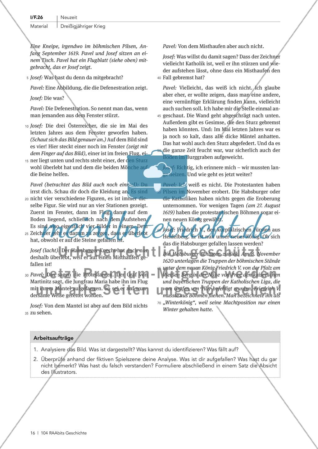 Dreißigjähriger Krieg: Auslöser und geschichtliche Einordnung Preview 10