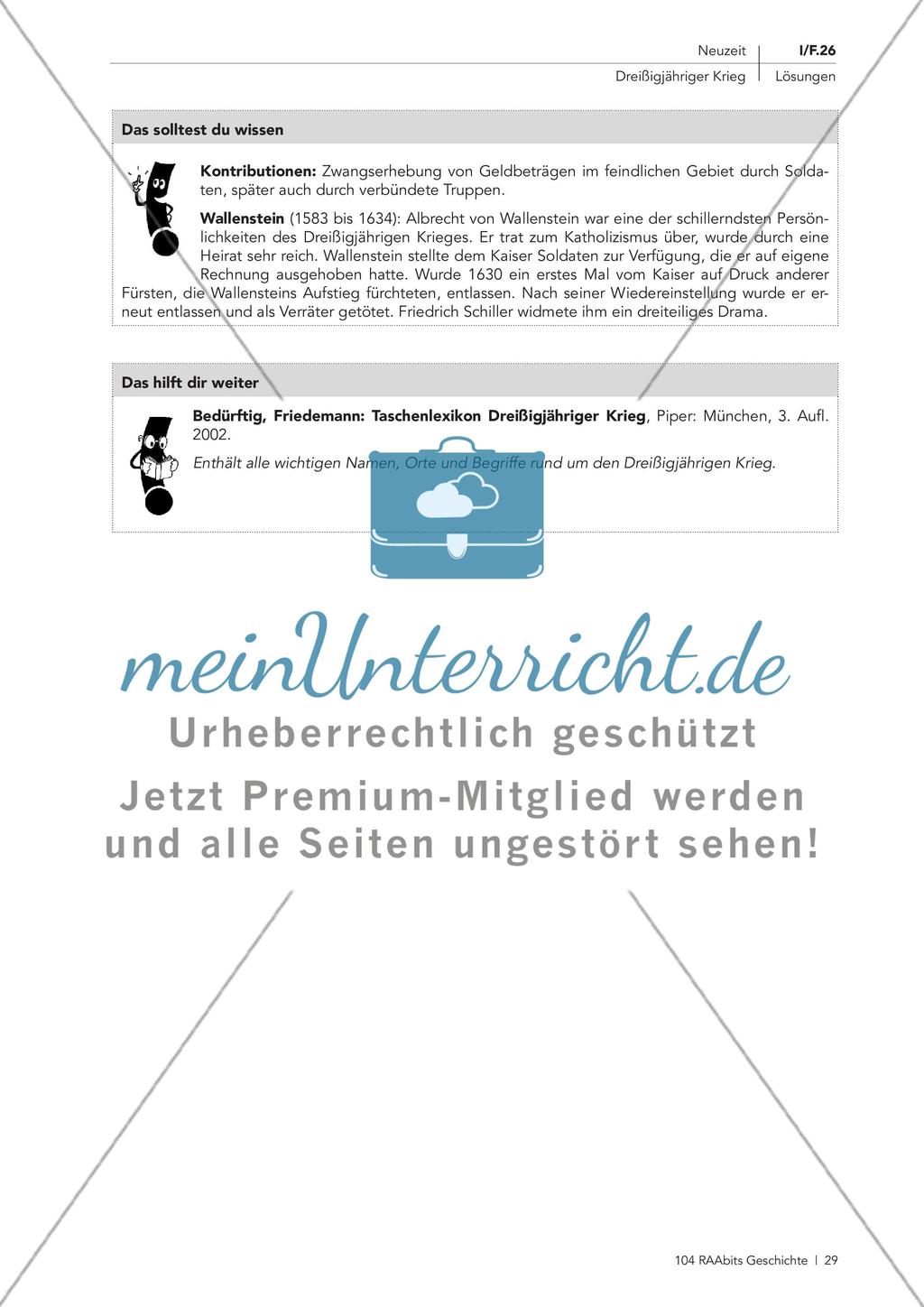 Von den Schrecken des Krieges bis zum Westfälischen Frieden Preview 11
