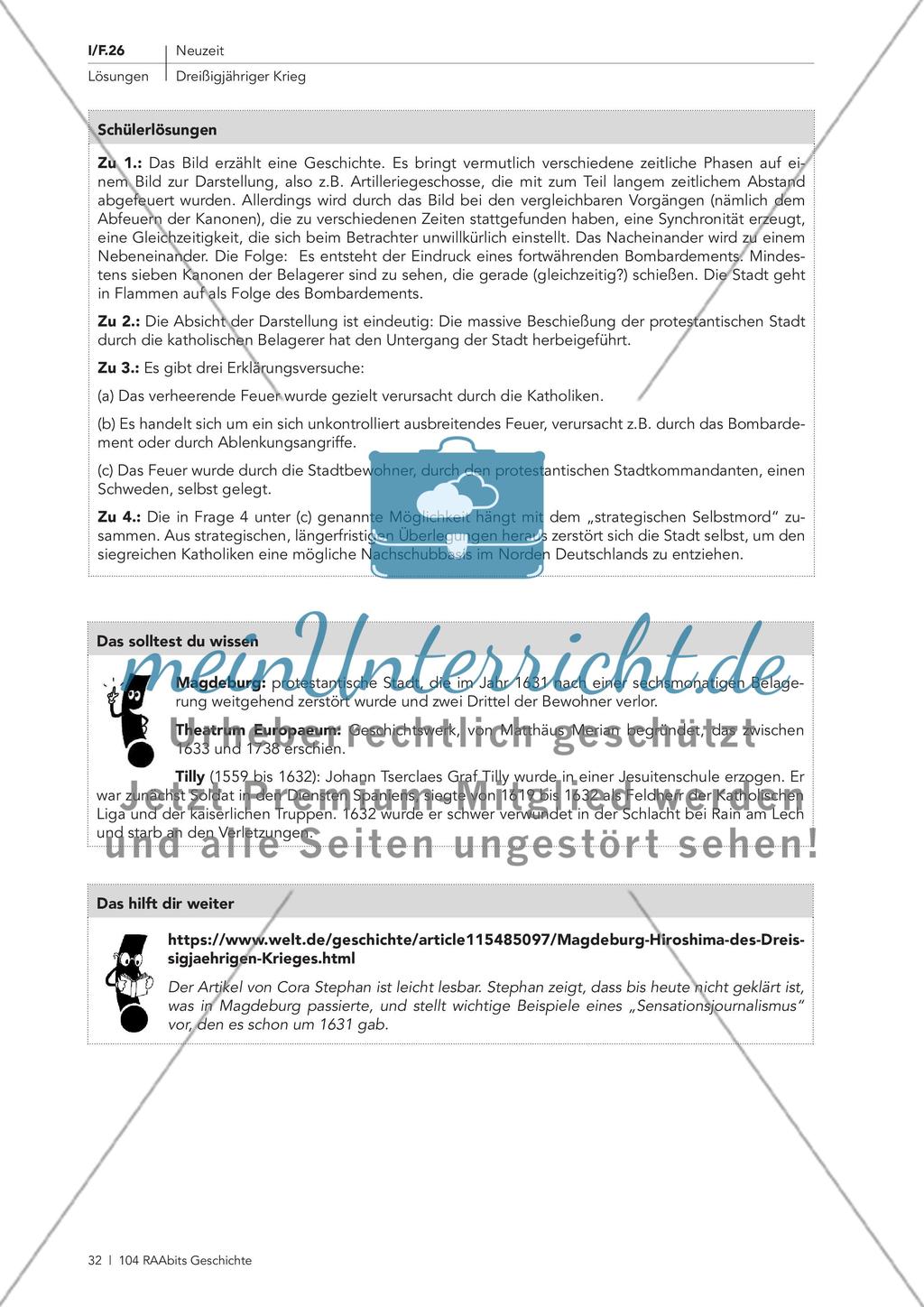 Von den Schrecken des Krieges bis zum Westfälischen Frieden Preview 14