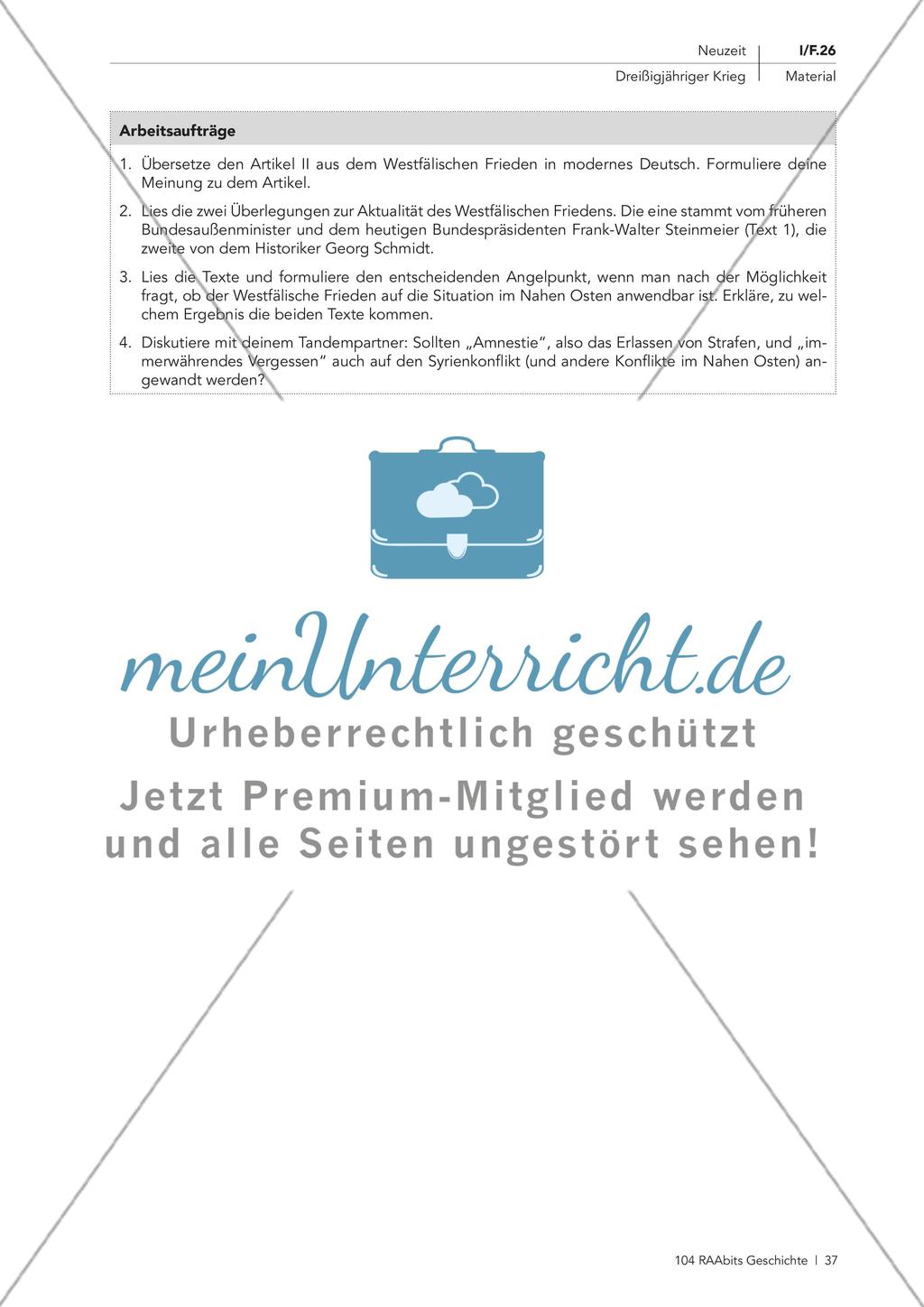 Von den Schrecken des Krieges bis zum Westfälischen Frieden Preview 19