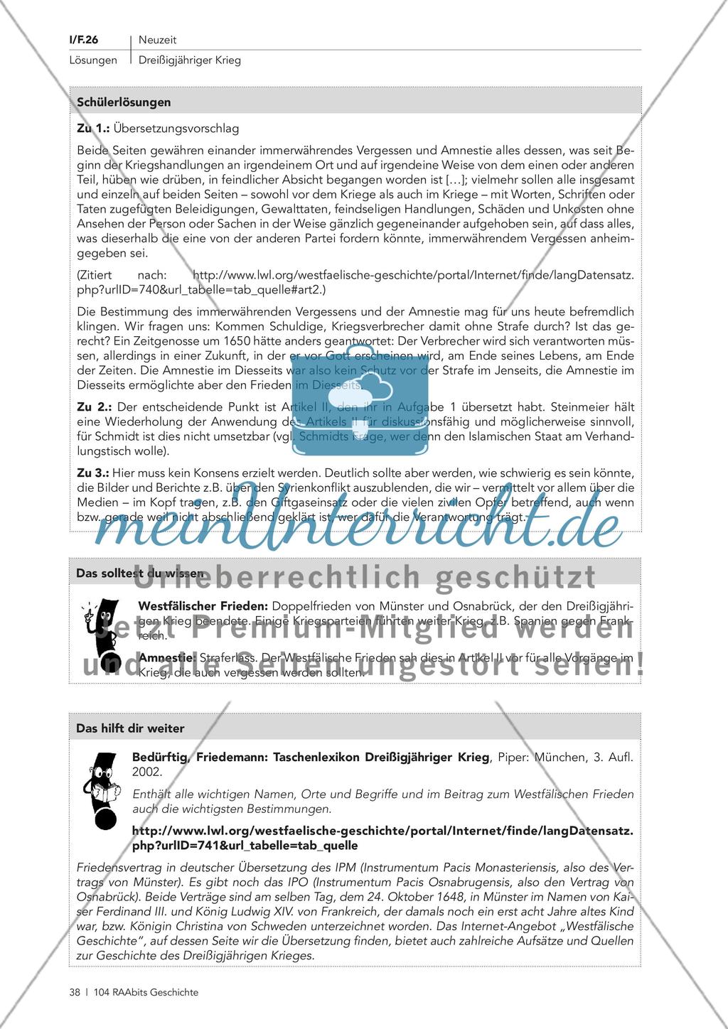 Von den Schrecken des Krieges bis zum Westfälischen Frieden Preview 20