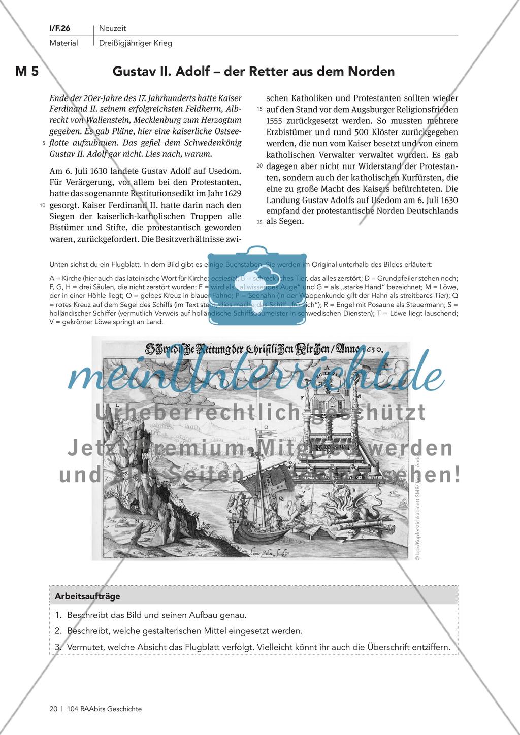 Von den Schrecken des Krieges bis zum Westfälischen Frieden Preview 2