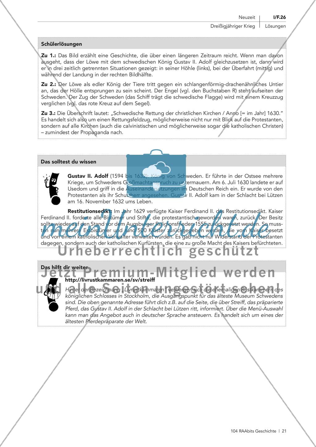 Von den Schrecken des Krieges bis zum Westfälischen Frieden Preview 3
