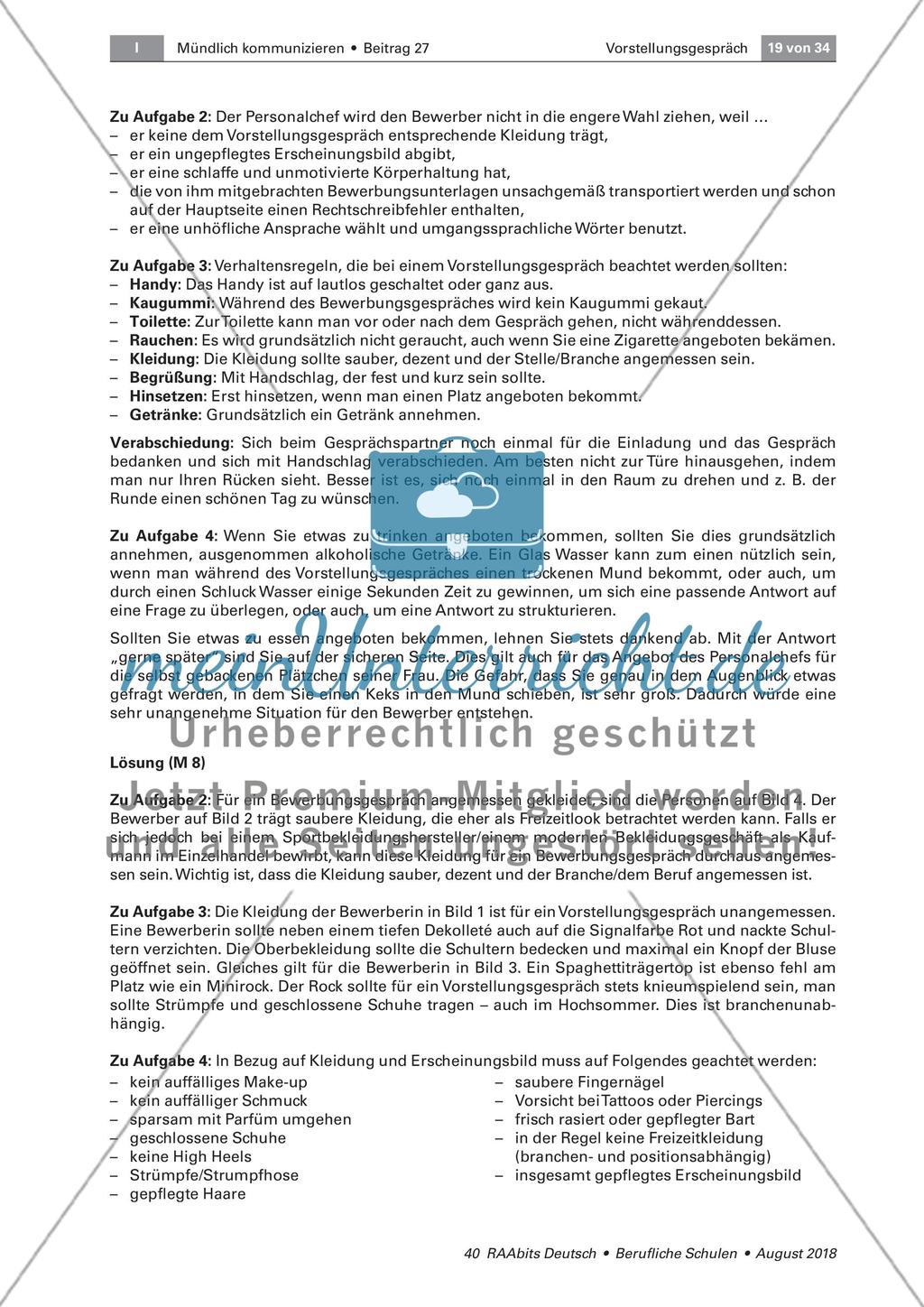 Die Körpersprache in einem Vorstellungsgespräch Preview 5