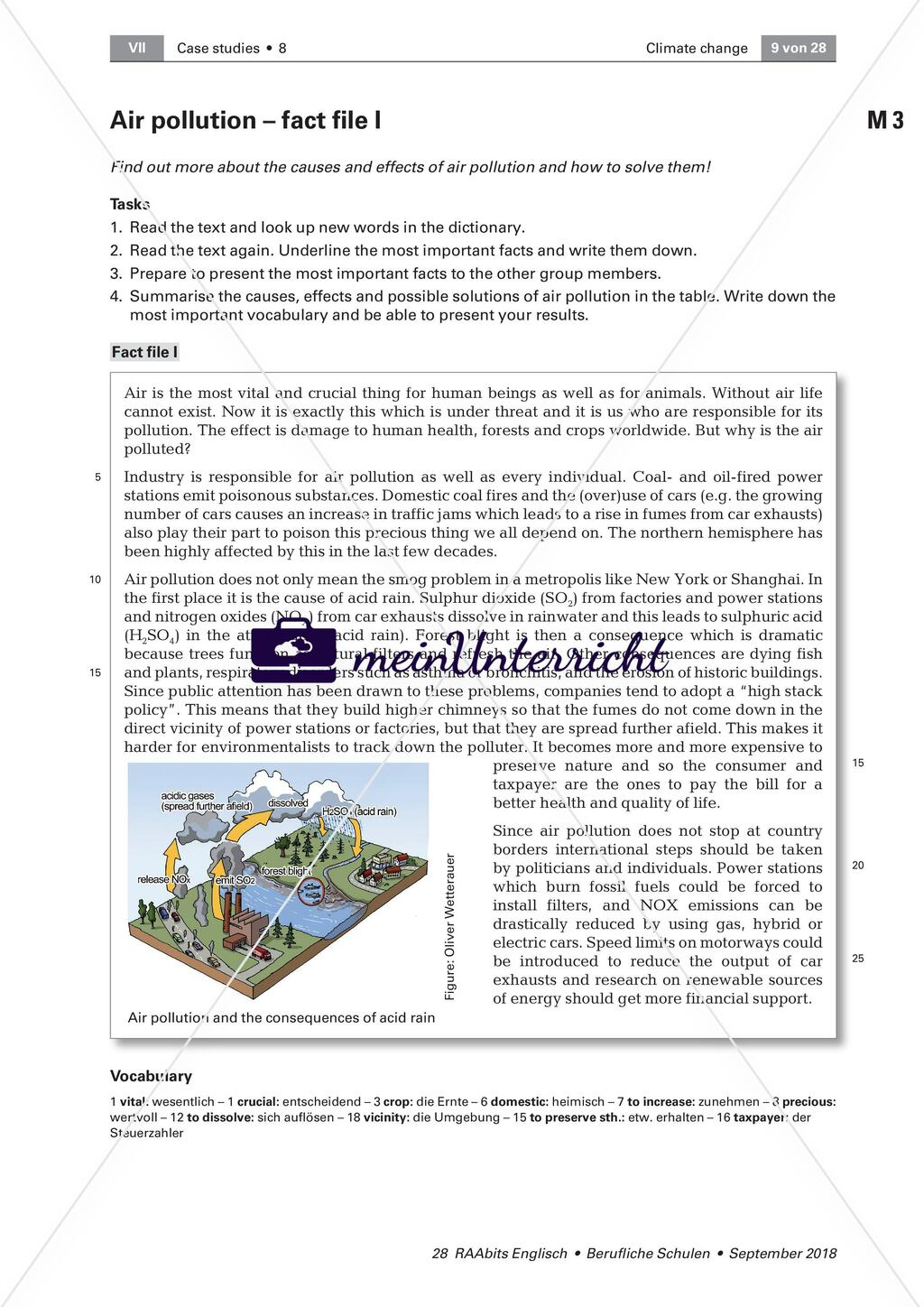 Climate change - Causes and effects of environmental problems Preview 1