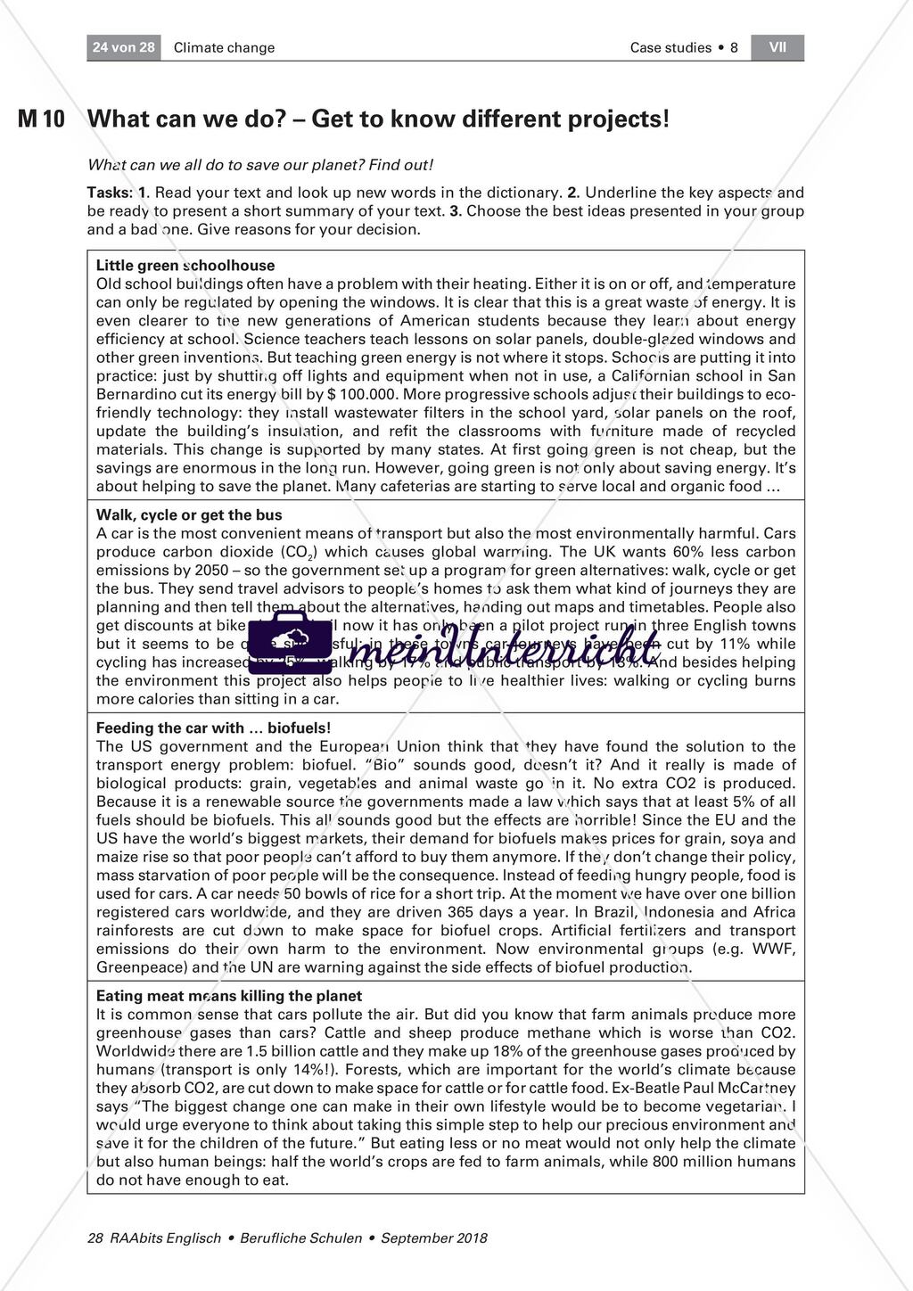 Climate change - Possible solutions Preview 3