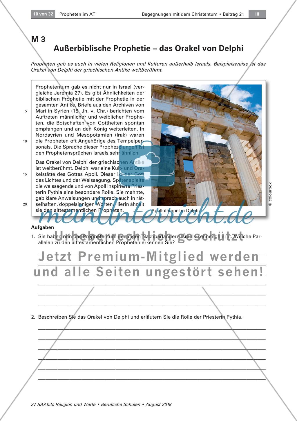 Merkmale der Prophetie Preview 3