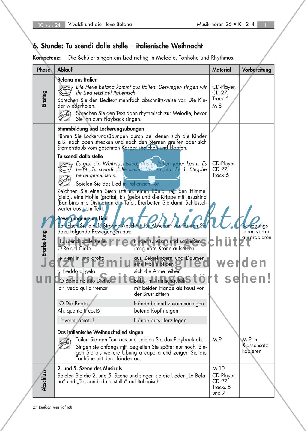Klirrende Kälte und knisternder Kamin - mit Vivaldi und der Hexe Befana durch den Winter mit 7 Audio-Tracks, Stand: 09/2018 Preview 10