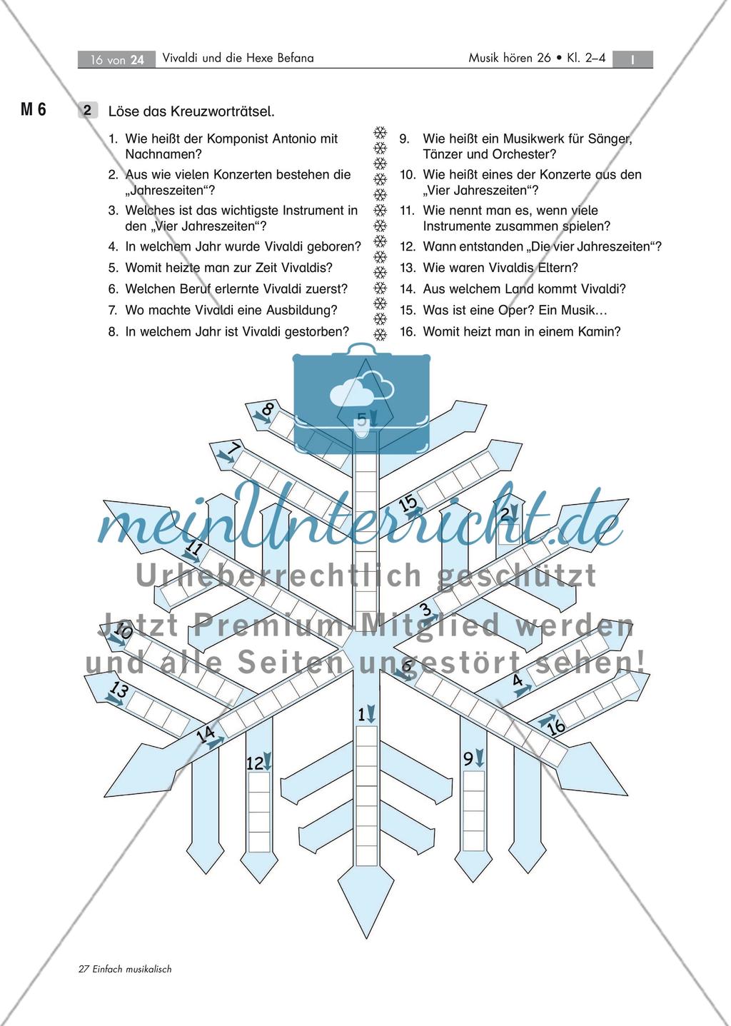 Klirrende Kälte und knisternder Kamin - mit Vivaldi und der Hexe Befana durch den Winter mit 7 Audio-Tracks, Stand: 09/2018 Preview 16
