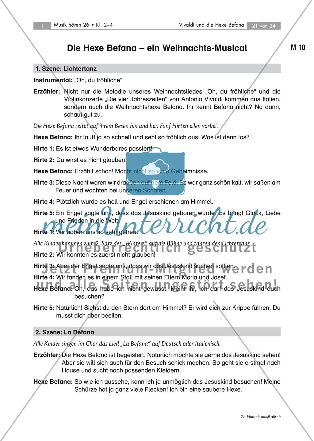 Klirrende Kälte und knisternder Kamin - mit Vivaldi und der Hexe Befana durch den Winter mit 7 Audio-Tracks, Stand: 09/2018 Preview 21