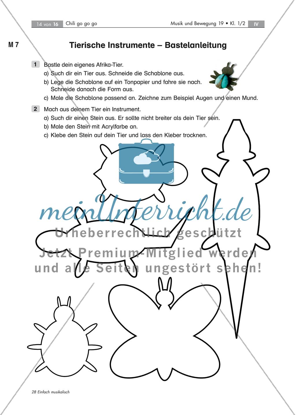 Chili go go go afrikanische Lieder singen und tanzen mit 4 Audio-Tracks Stand: Dezember 2018 Preview 14
