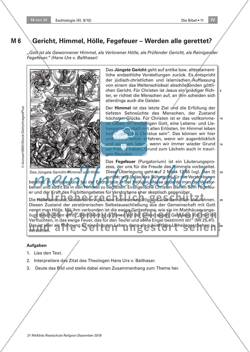 Künstlerische Zugänge zum Jüngsten Gericht Preview 2