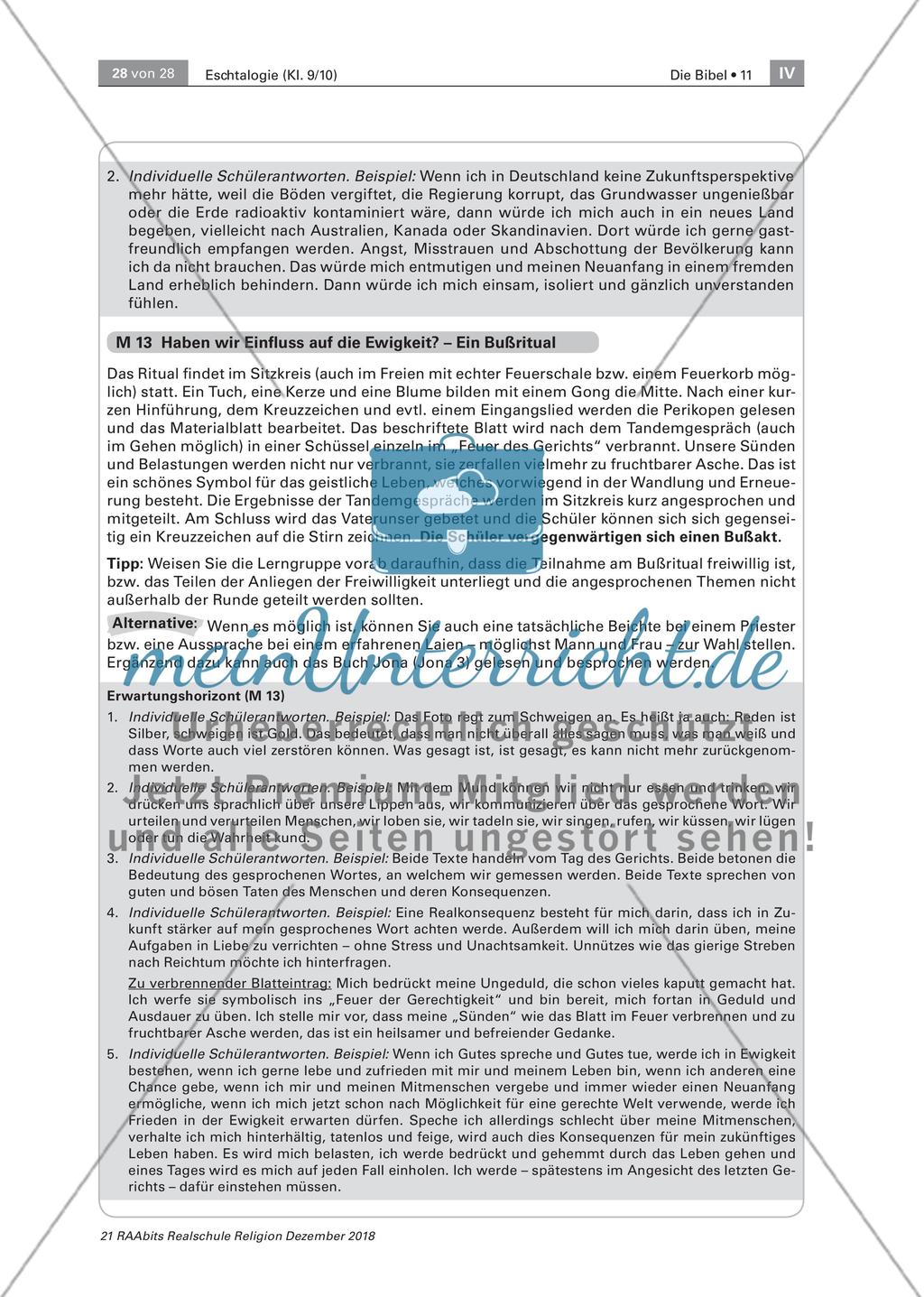 Hoffnung im Diesseits: Eschatologische Texte aus dem Evangelium Preview 9
