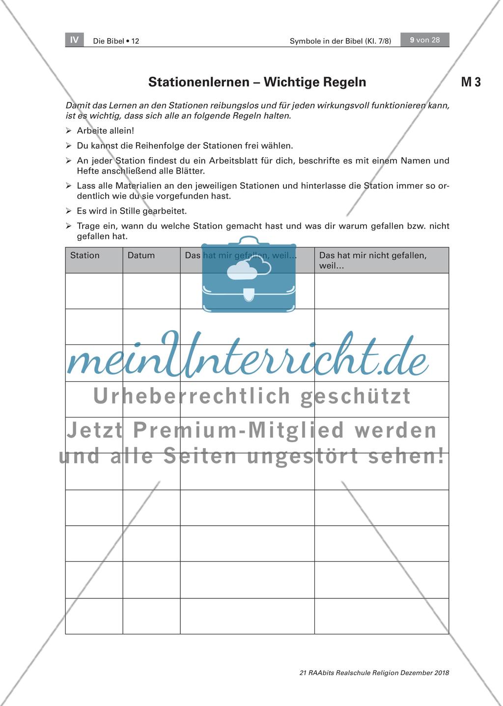 Baustein 1: Symbole im Alltag und ihre Bedeutung Preview 3