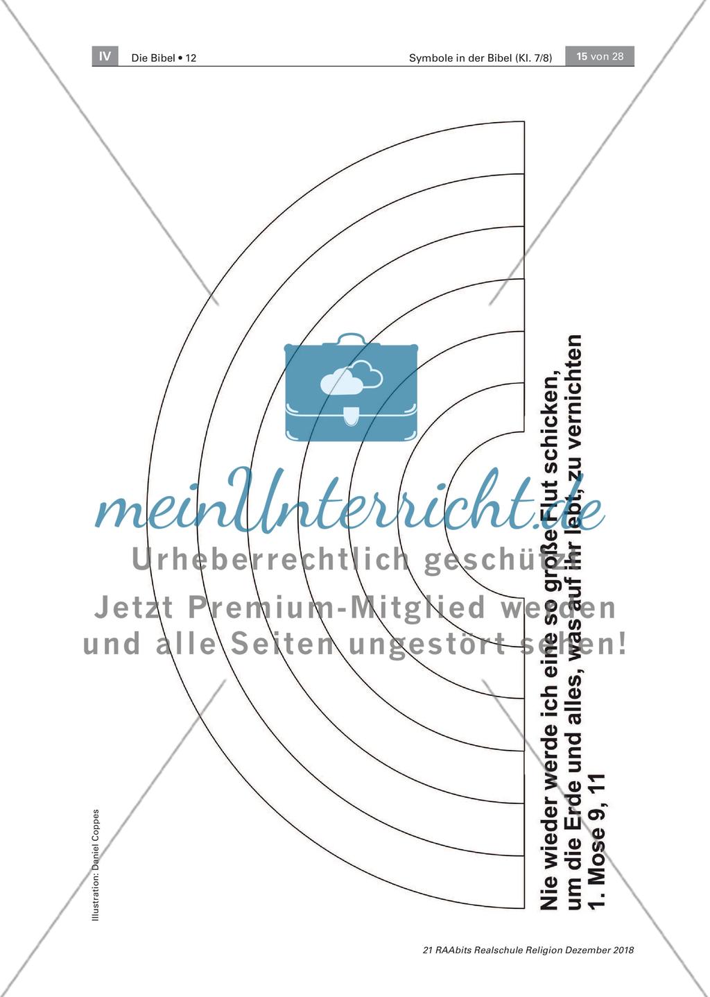 Biblische Symbole an 10 Stationen Preview 5