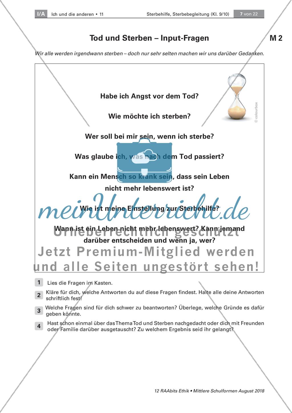 Aspekte der Sterbehilfe Preview 2