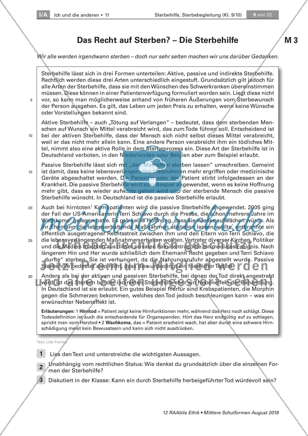 Aspekte der Sterbehilfe Preview 4