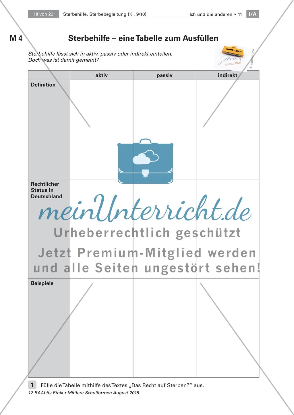 Aspekte der Sterbehilfe Preview 5