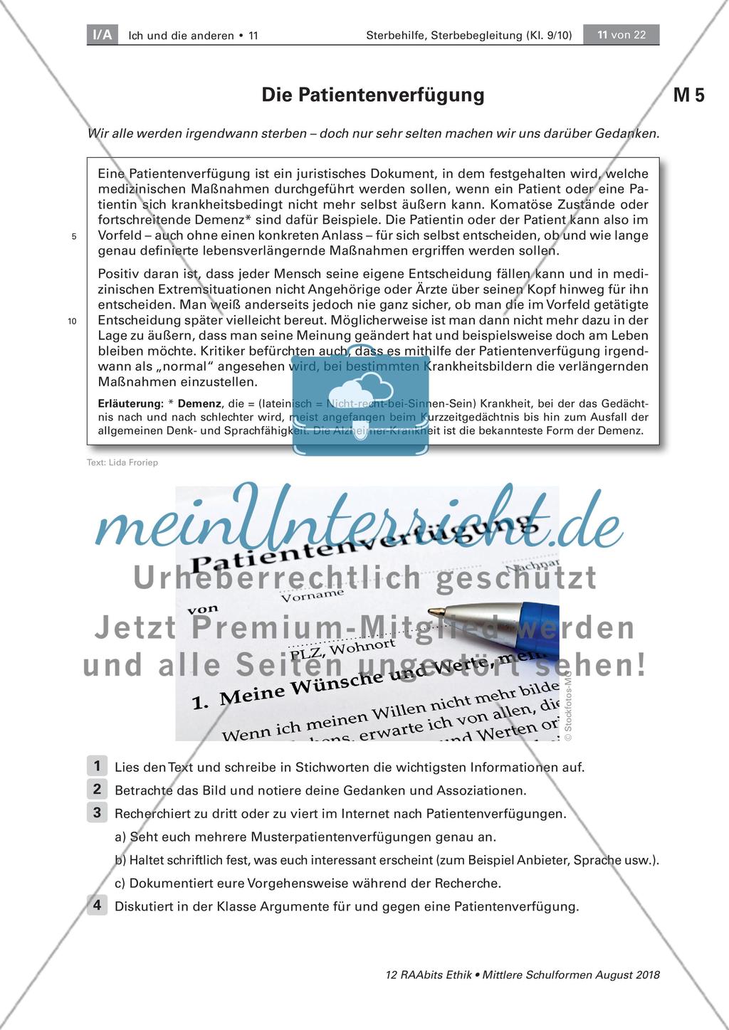Aspekte der Sterbehilfe Preview 6