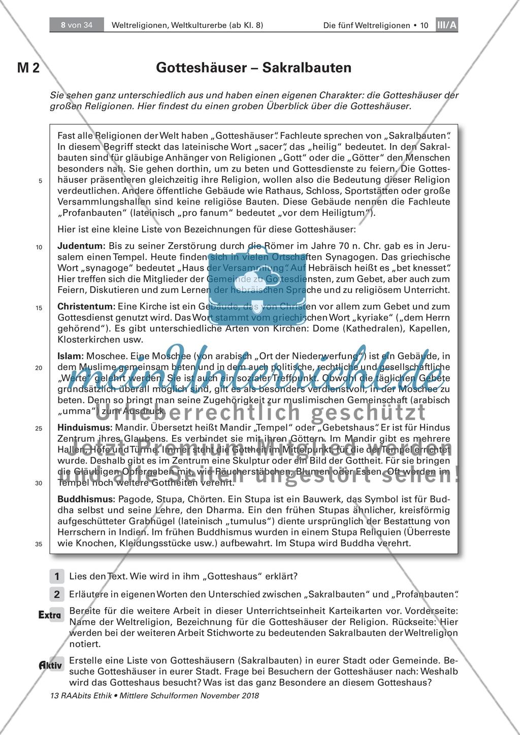 Weltkulturerbe: Sakralbauten Preview 2