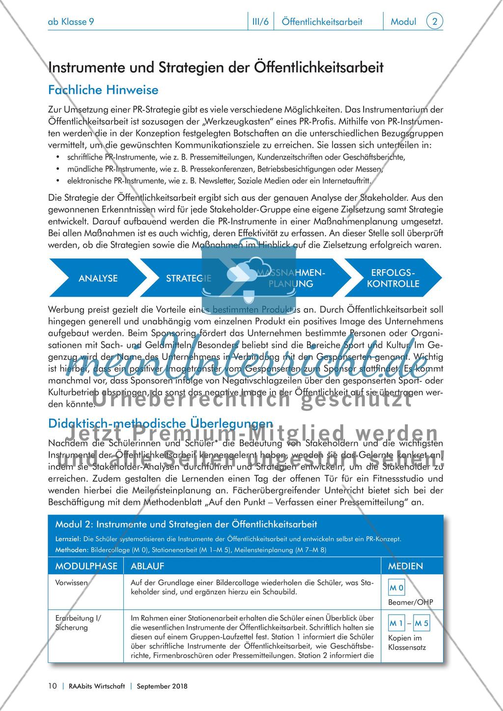 Öffentlichkeitsarbeit von Unternehmen Preview 10