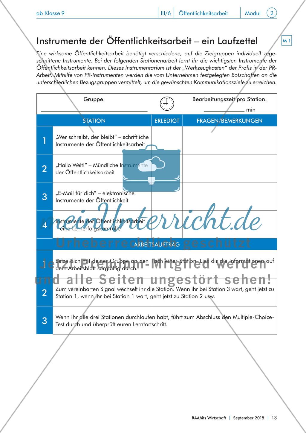 Öffentlichkeitsarbeit von Unternehmen Preview 13