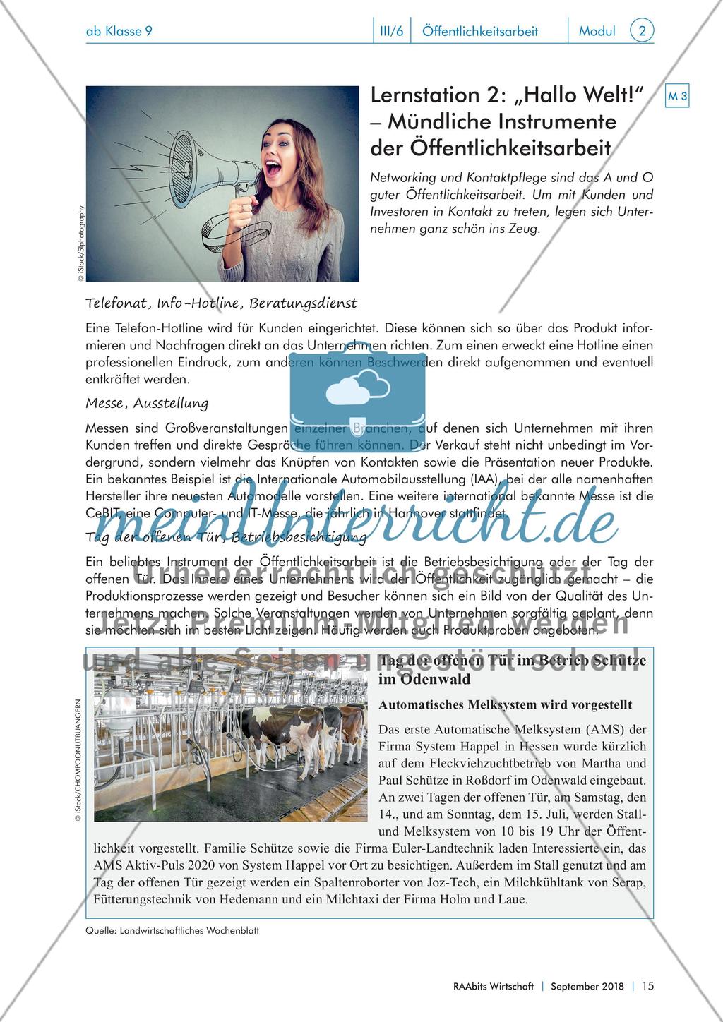 Öffentlichkeitsarbeit von Unternehmen Preview 15