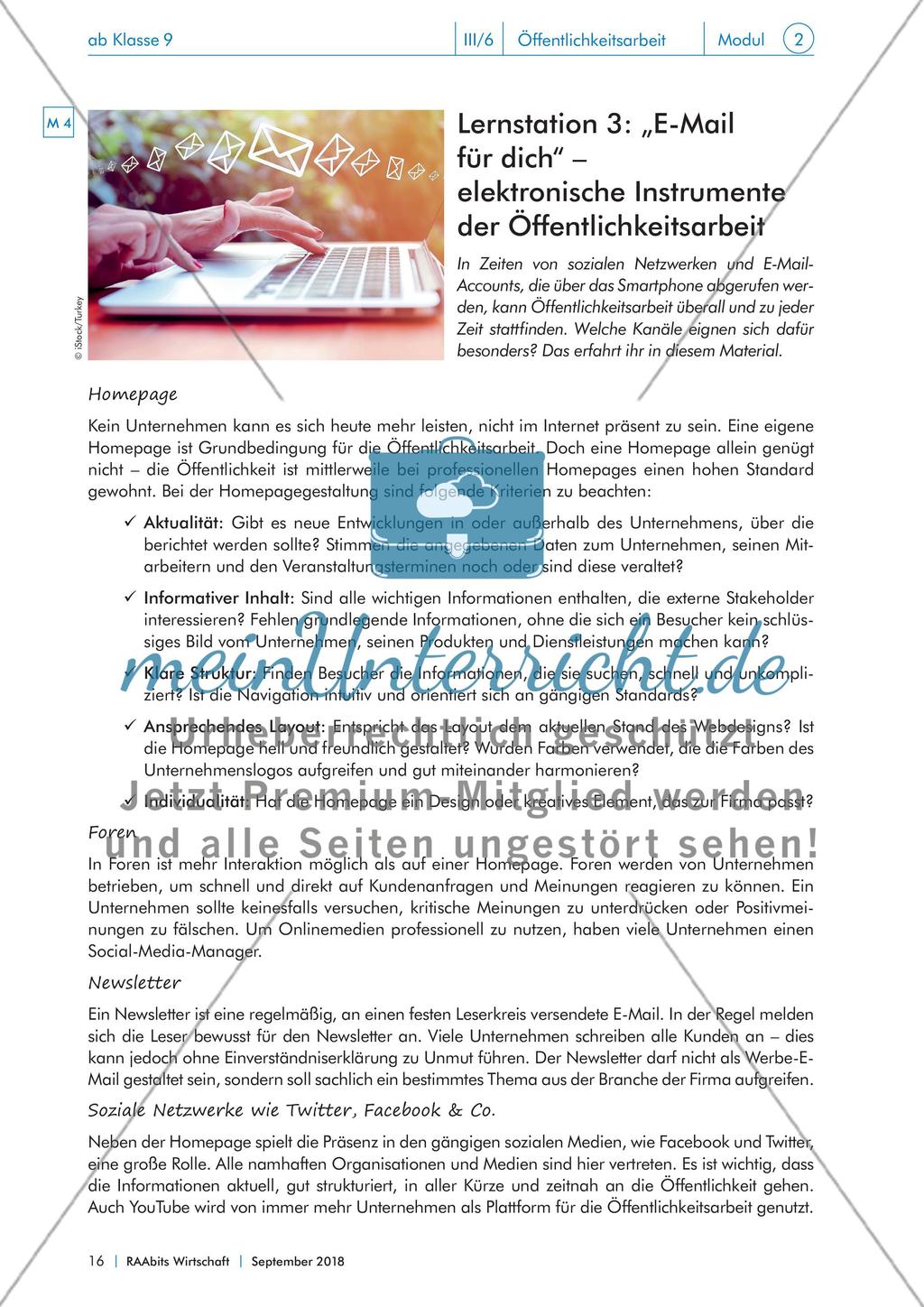 Öffentlichkeitsarbeit von Unternehmen Preview 16