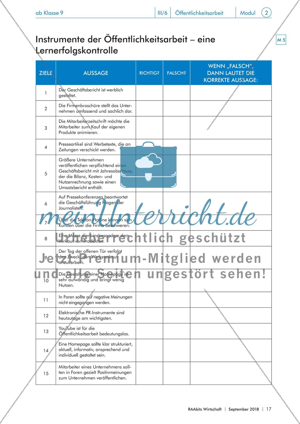 Öffentlichkeitsarbeit von Unternehmen Preview 17