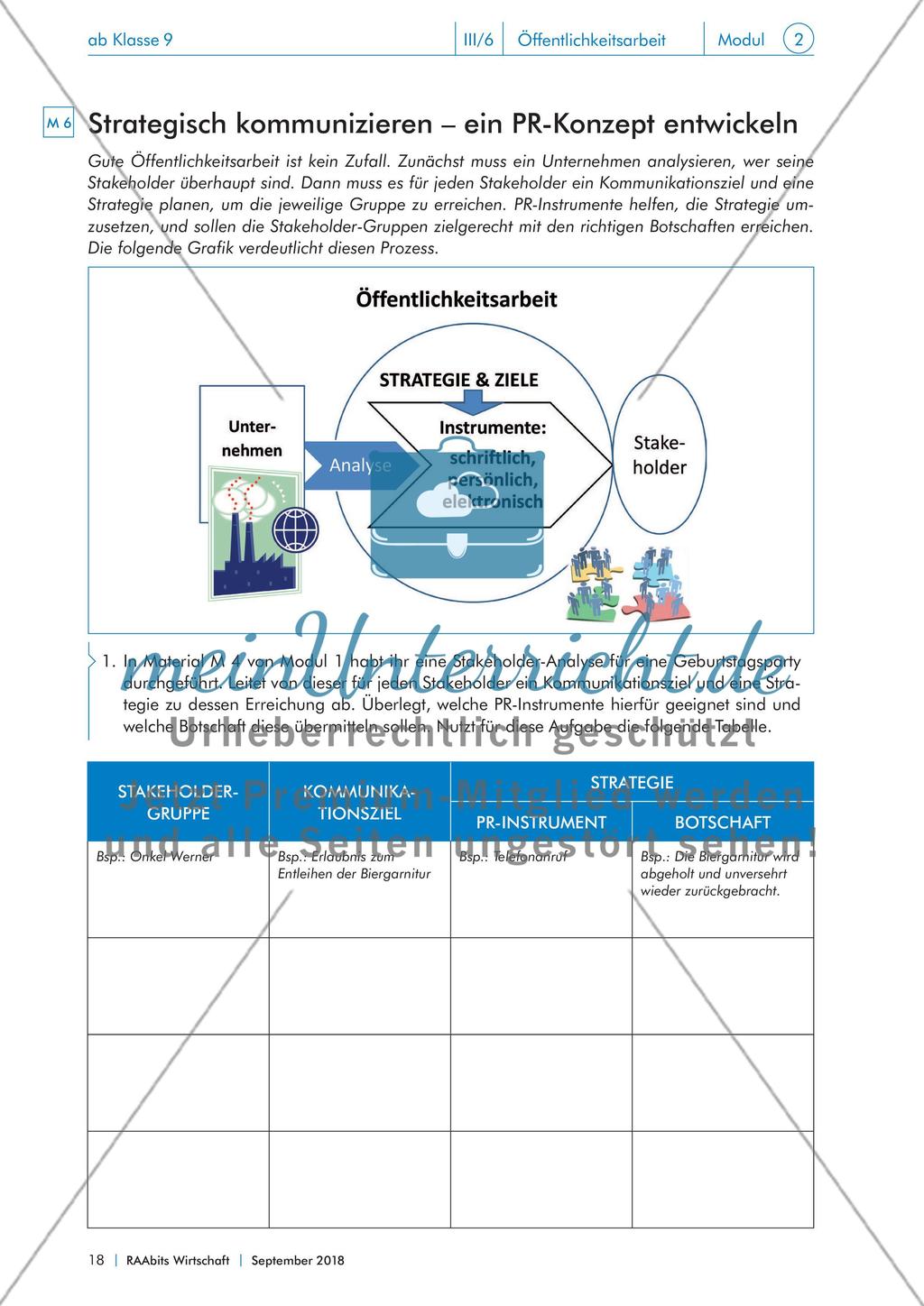 Öffentlichkeitsarbeit von Unternehmen Preview 18