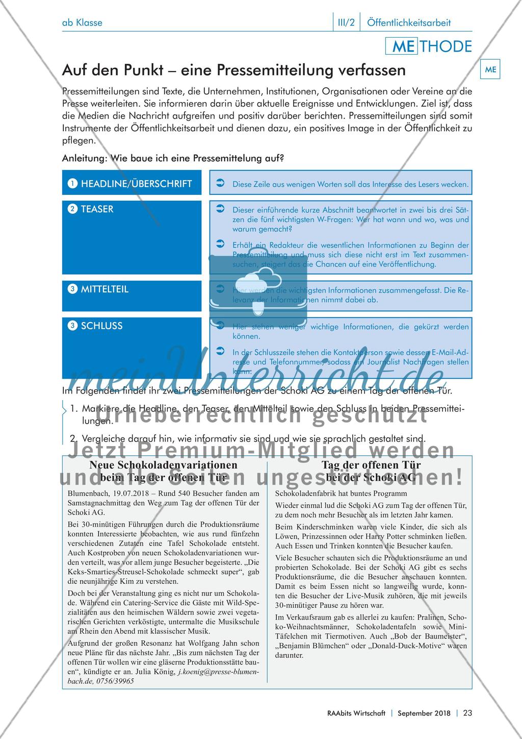 Öffentlichkeitsarbeit von Unternehmen Preview 23