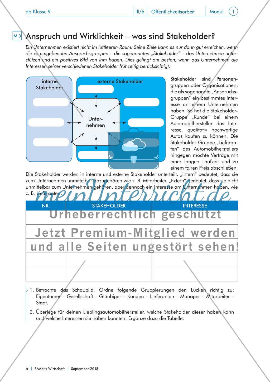 Öffentlichkeitsarbeit von Unternehmen Preview 6