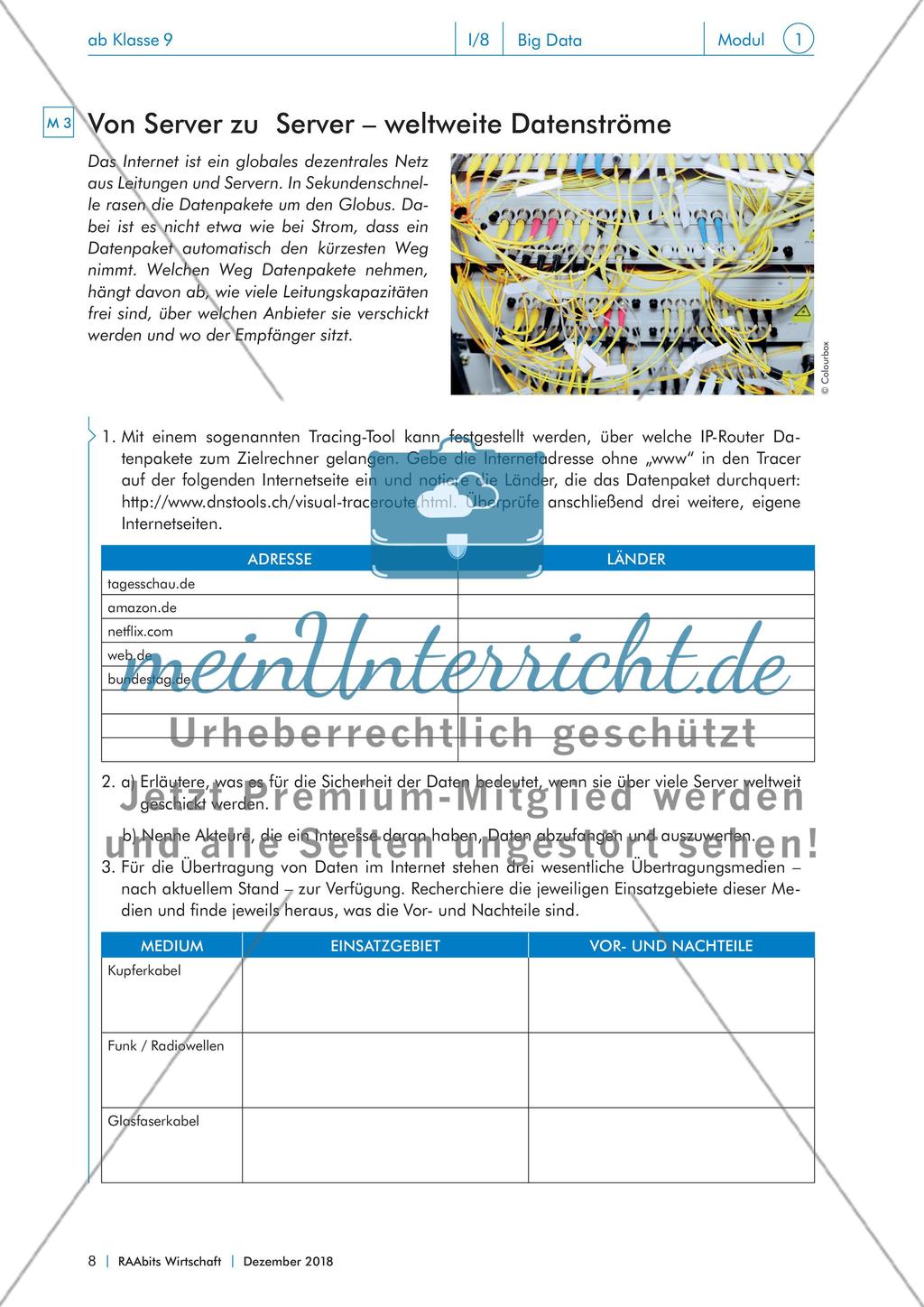Internet: Big Data Preview 8