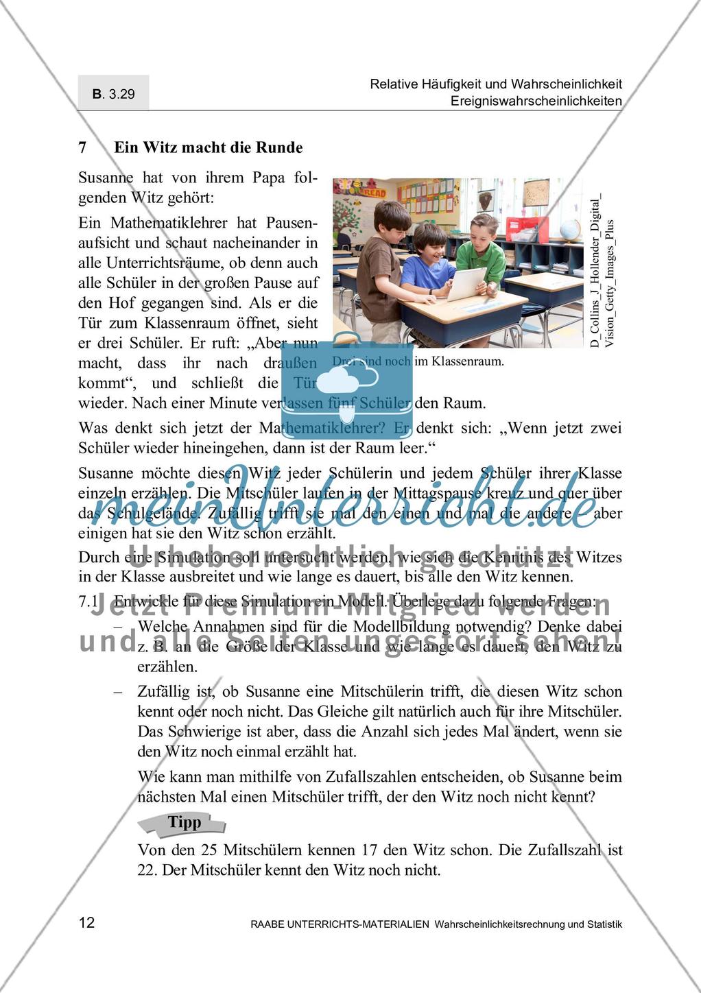 Simulation zufälliger Ereignisse Preview 14