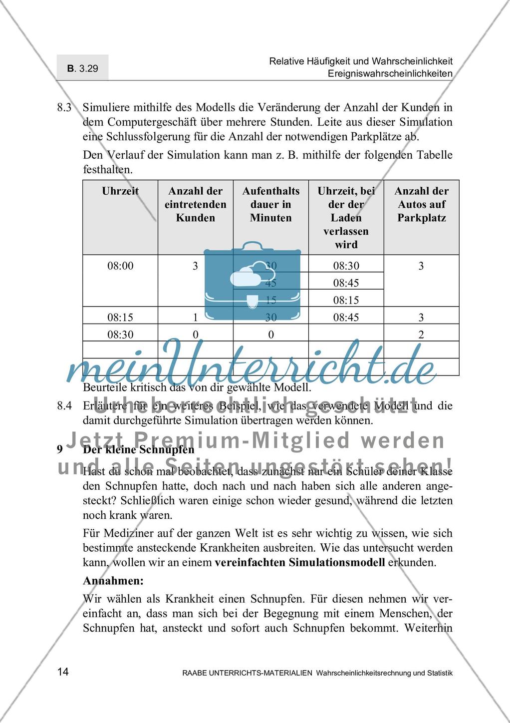 Simulation zufälliger Ereignisse Preview 16