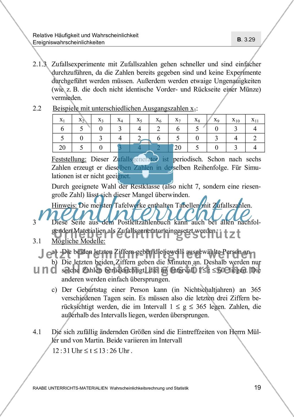 Simulation zufälliger Ereignisse Preview 21