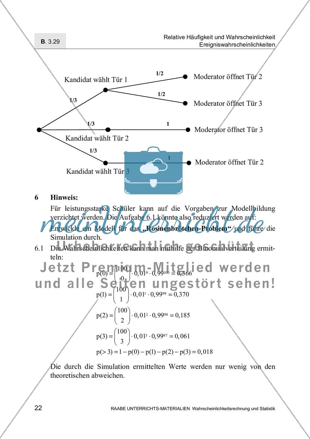 Simulation zufälliger Ereignisse Preview 24