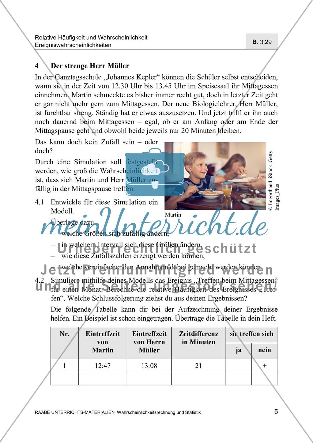 Simulation zufälliger Ereignisse Preview 7