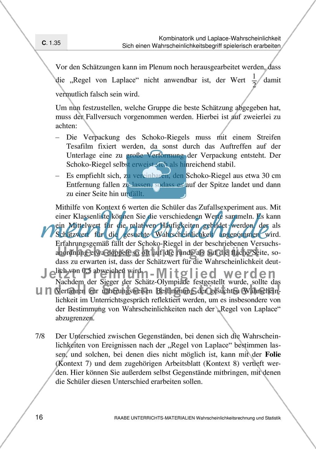 Erarbeitung des Wahrscheinlichkeitsbegriff Preview 18