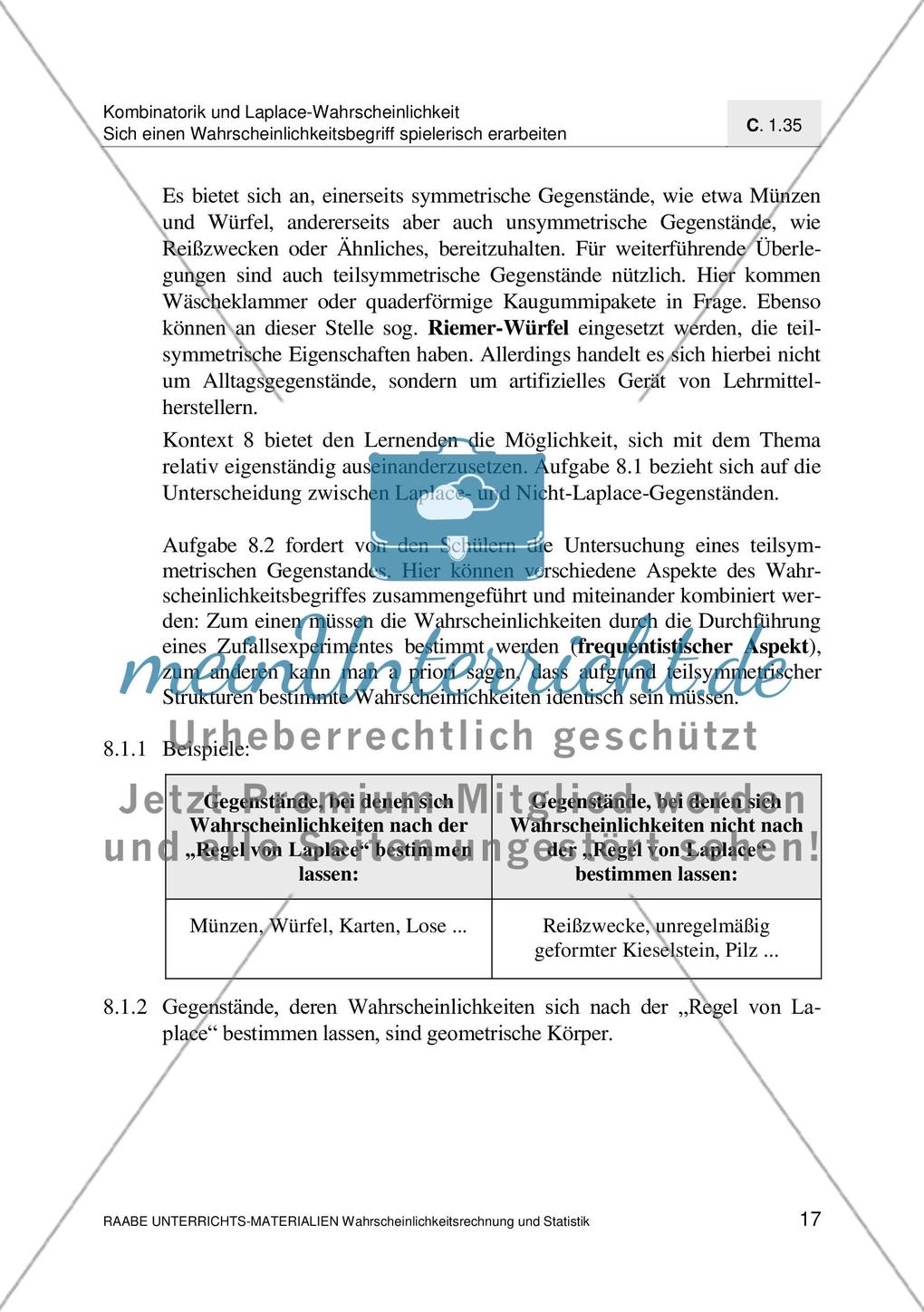 Erarbeitung des Wahrscheinlichkeitsbegriff Preview 19