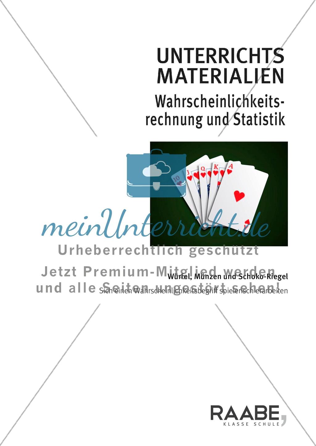 Erarbeitung des Wahrscheinlichkeitsbegriff Preview 1