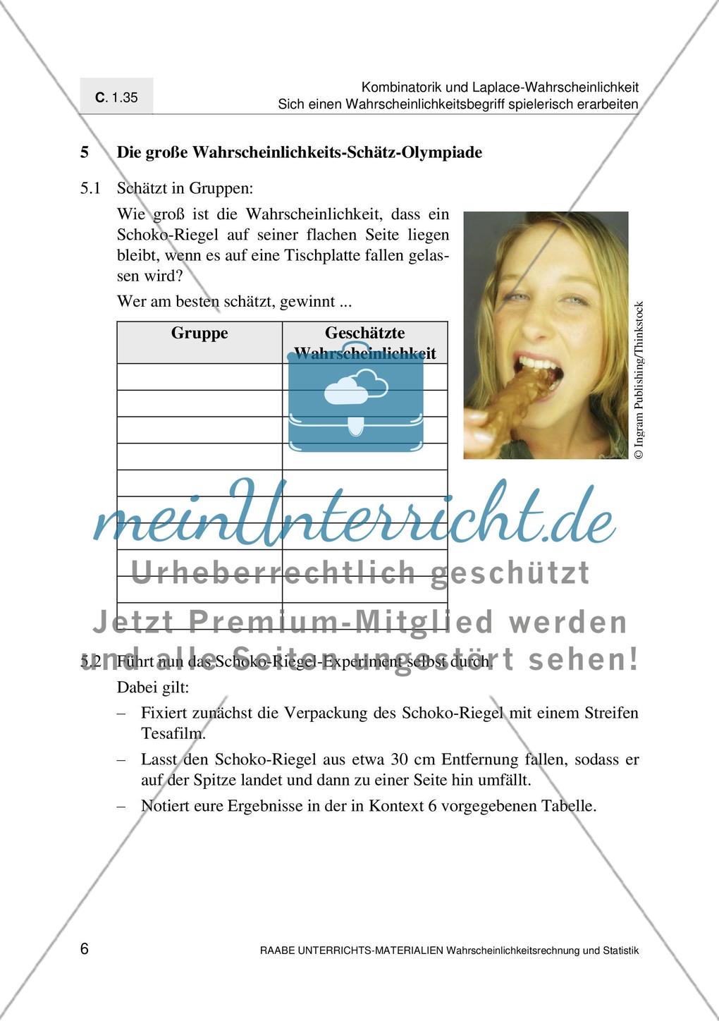 Erarbeitung des Wahrscheinlichkeitsbegriff Preview 8