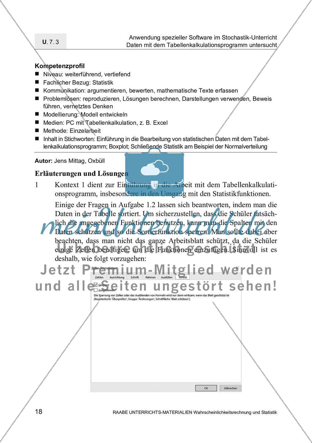 Erläuterungen und Lösungen Preview 1