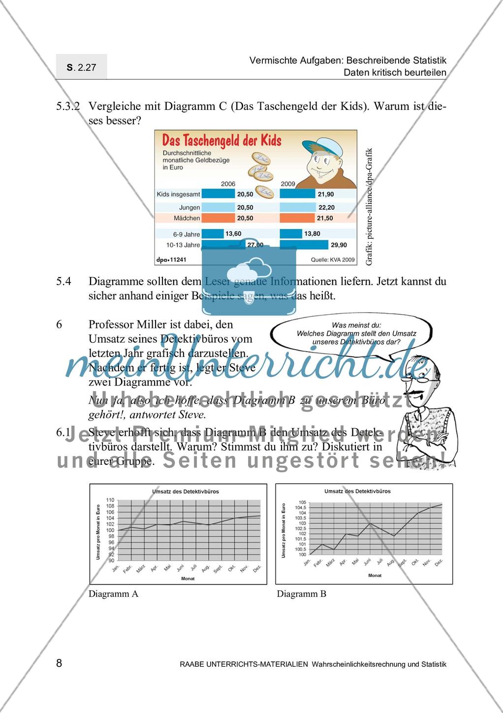 Professor Miller auf der Suche nach Statistikbetrügern - Daten kritisch beurteilen Preview 10