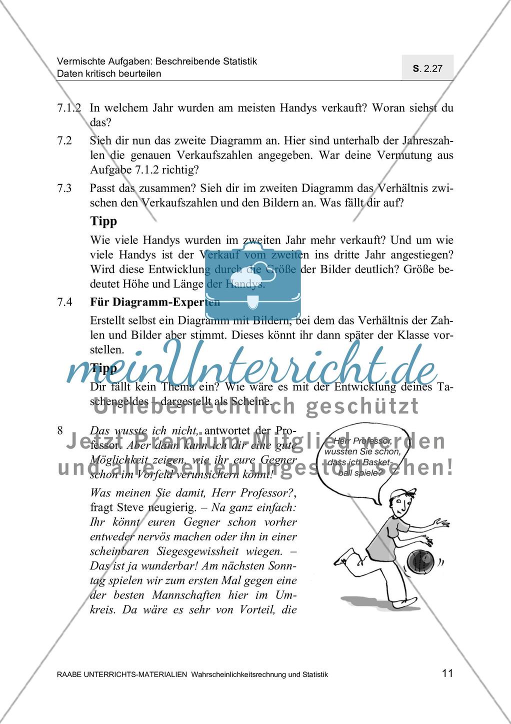 Professor Miller auf der Suche nach Statistikbetrügern - Daten kritisch beurteilen Preview 13