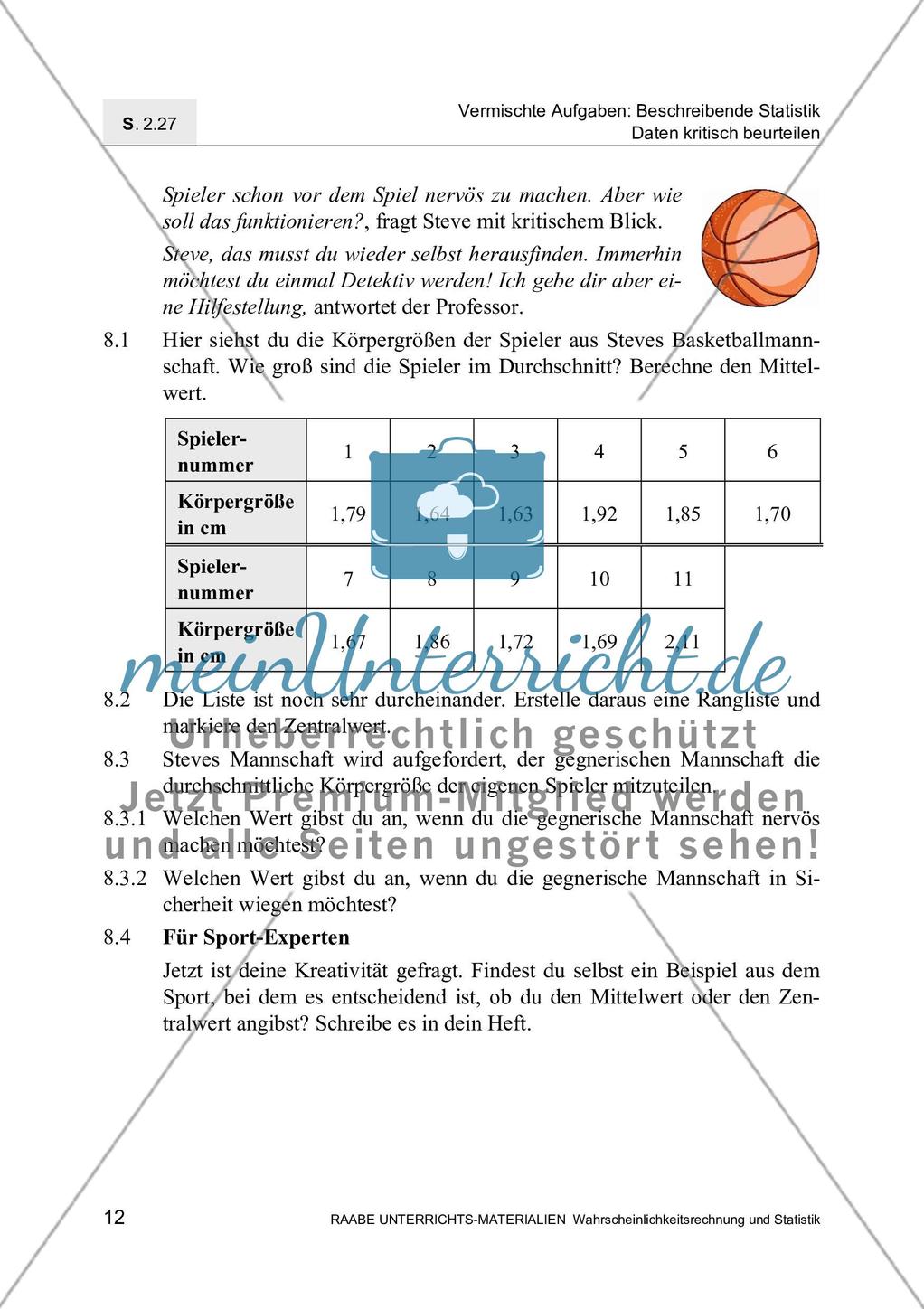 Professor Miller auf der Suche nach Statistikbetrügern - Daten kritisch beurteilen Preview 14