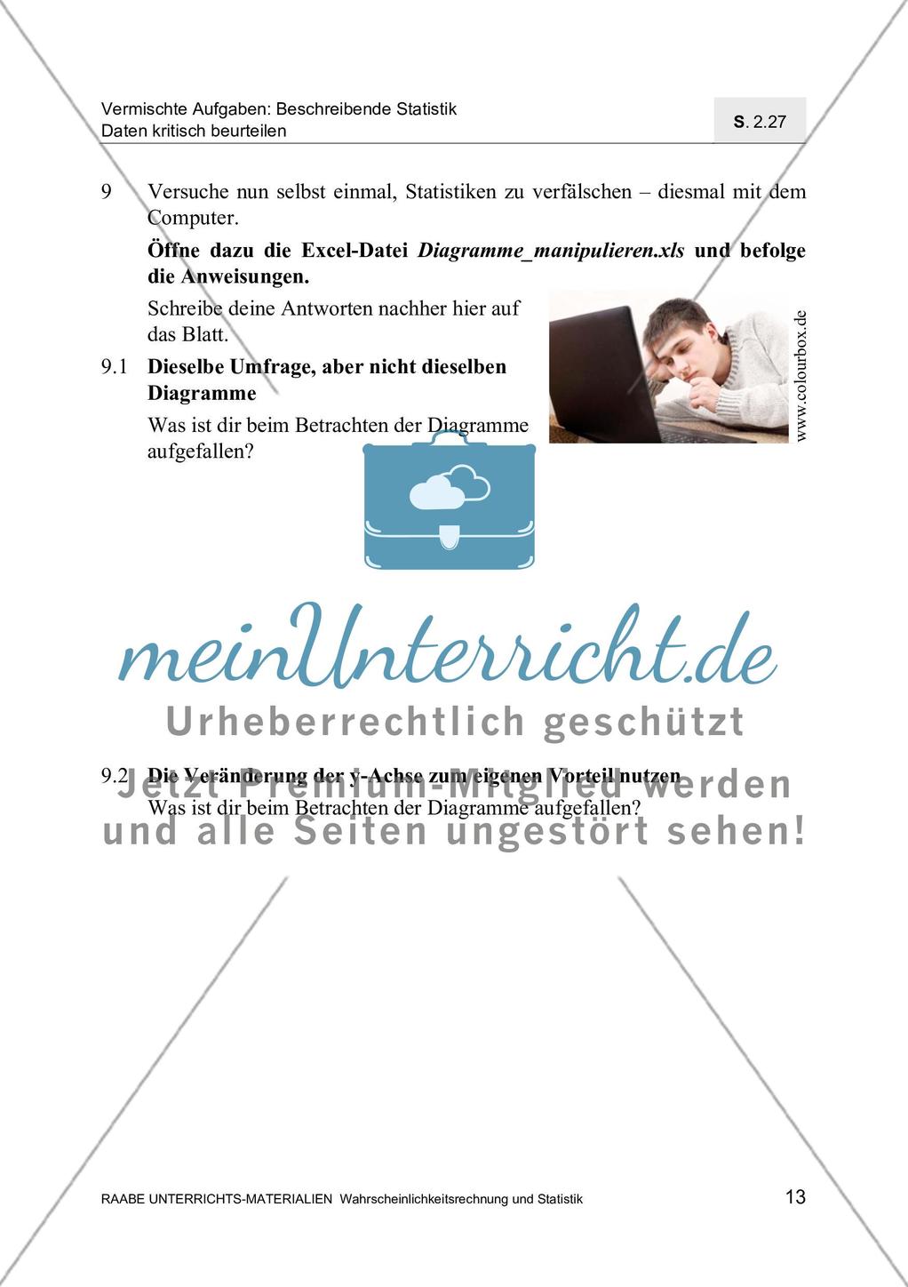 Professor Miller auf der Suche nach Statistikbetrügern - Daten kritisch beurteilen Preview 15