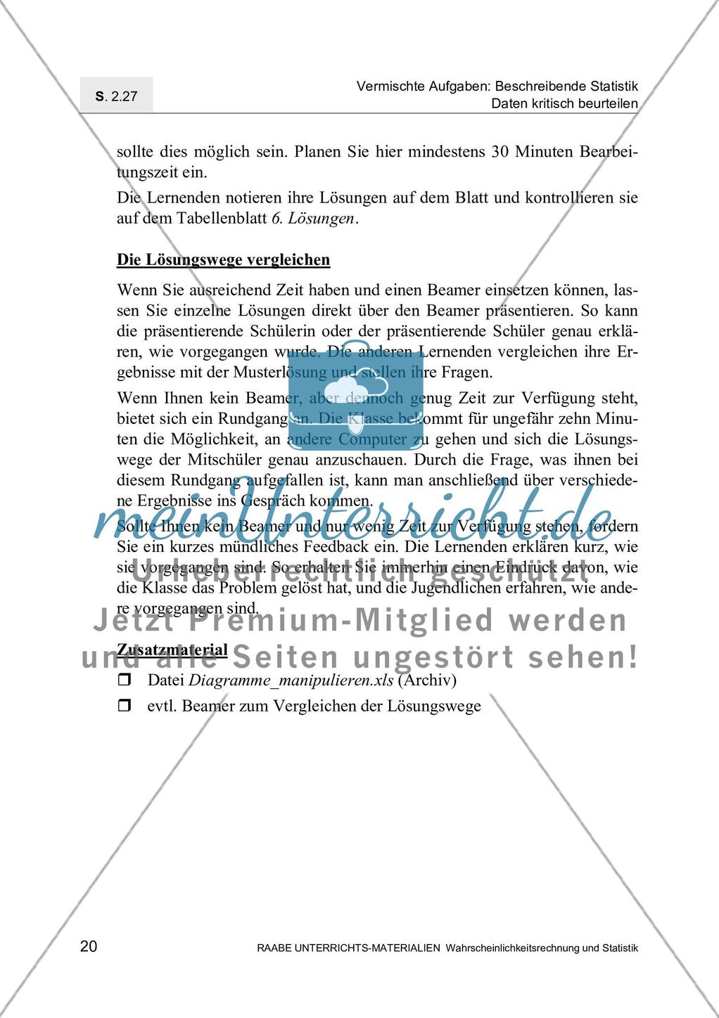 Professor Miller auf der Suche nach Statistikbetrügern - Daten kritisch beurteilen Preview 22